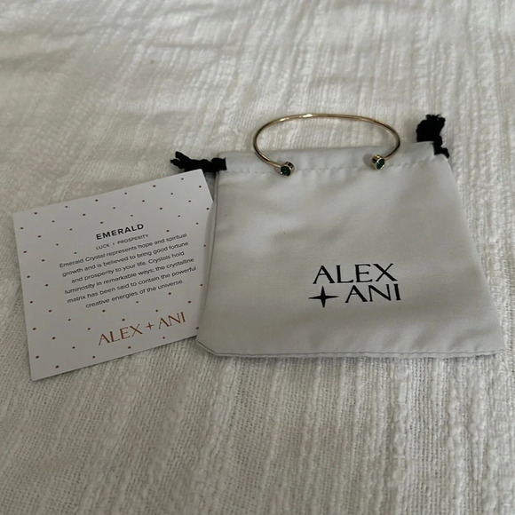 ALEX AND ANI Emerald Flex Cuff, NEW - Picture 2 of 6